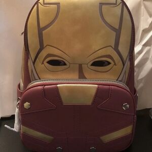 SHE HULK Marvel Gold and Red Backpack